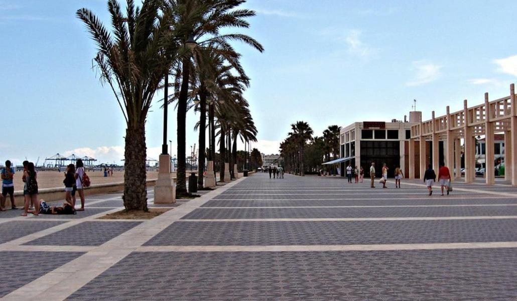 ולנסיה Holiday&Vacations Apartment On The Beach מראה חיצוני תמונה